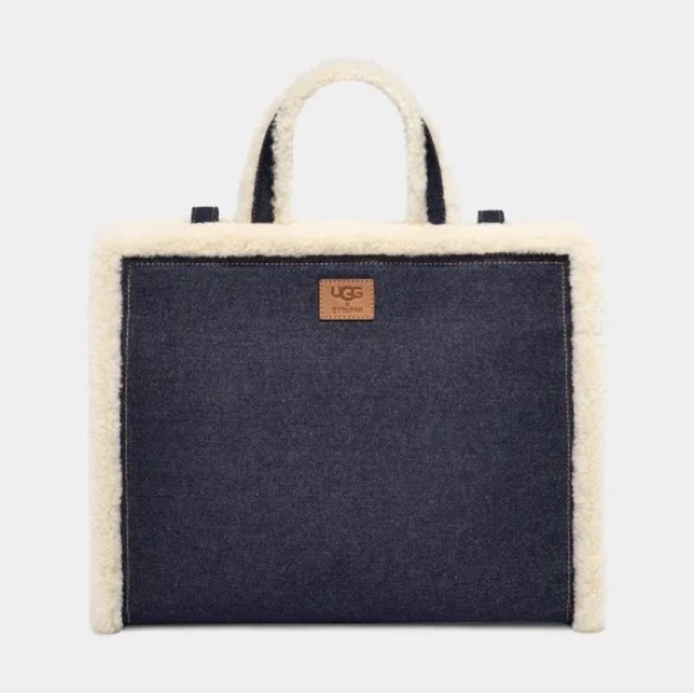 Ugg X Telfar Medium Shopper- Denim - Picture 4 of 6
